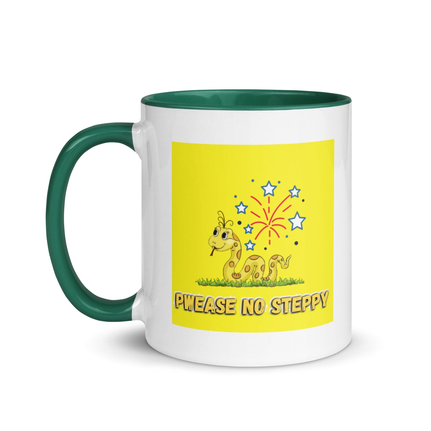 Pwease No Steppy - Colored Mug