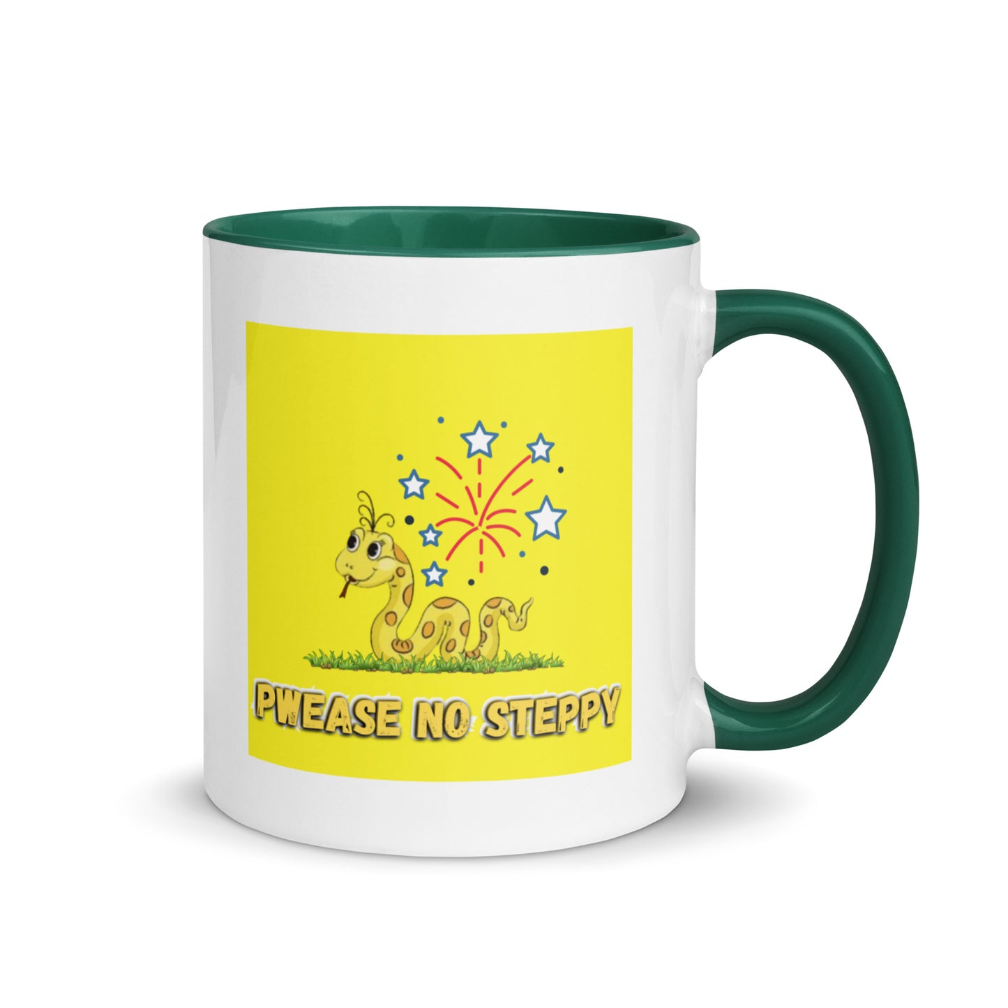 Pwease No Steppy - Colored Mug