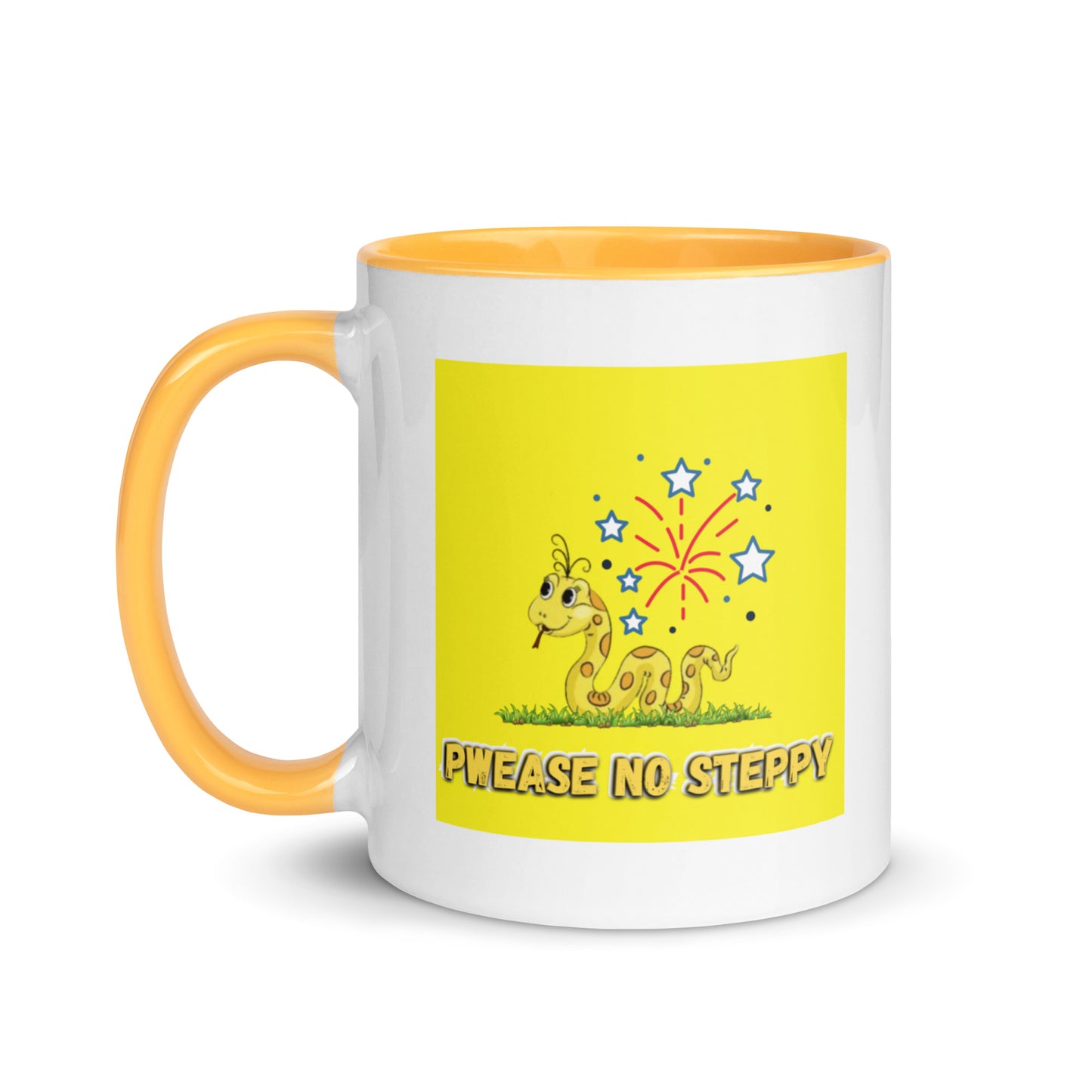 Pwease No Steppy - Colored Mug