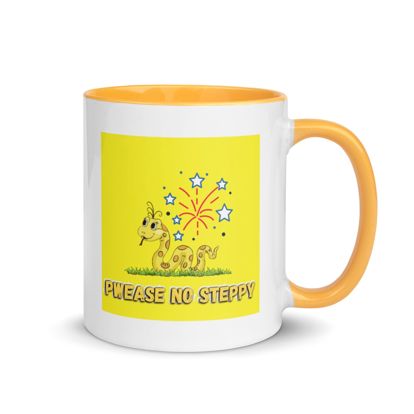 Pwease No Steppy - Colored Mug