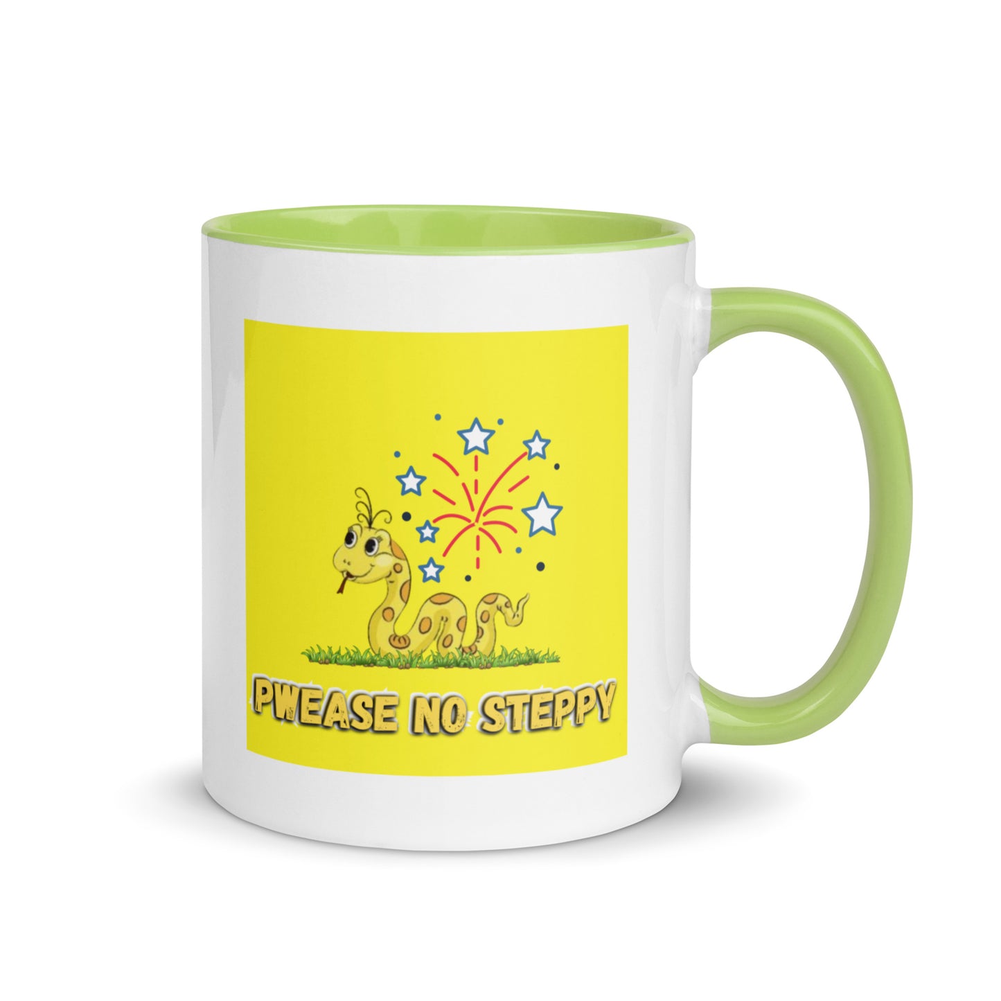 Pwease No Steppy - Colored Mug