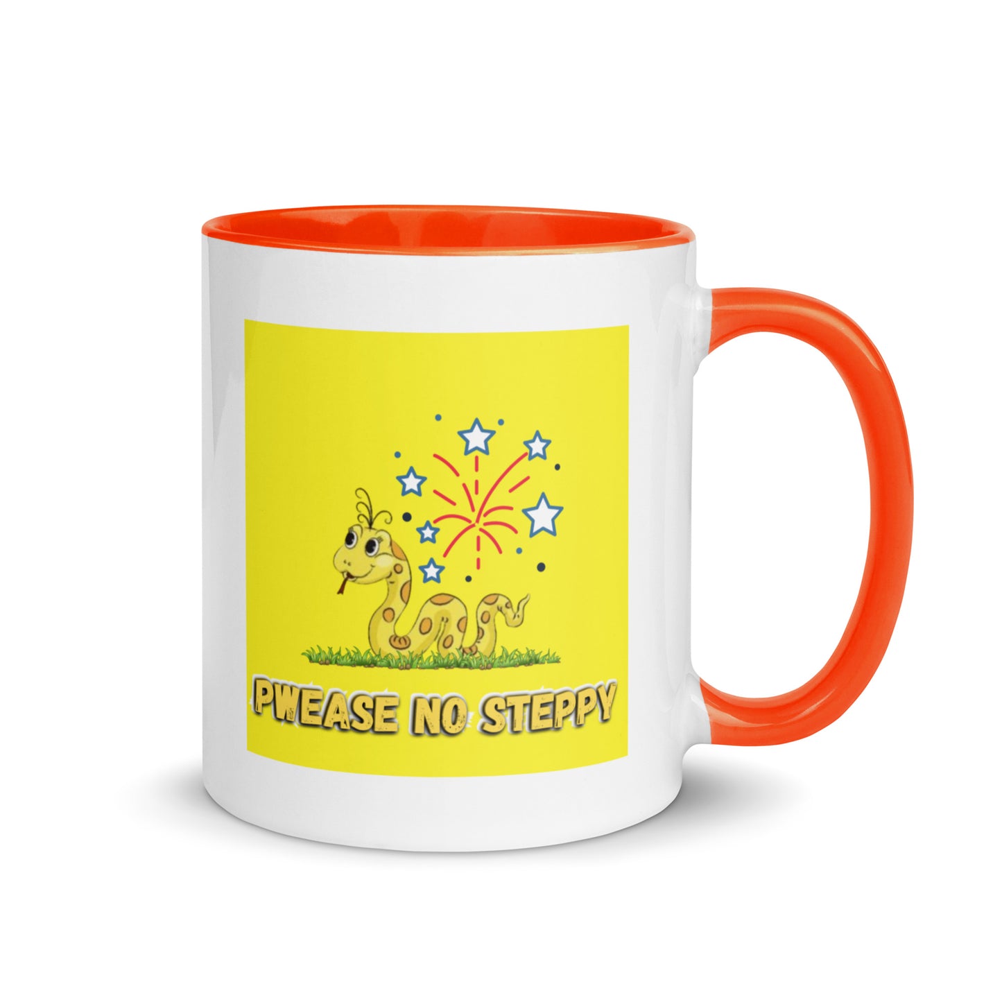 Pwease No Steppy - Colored Mug