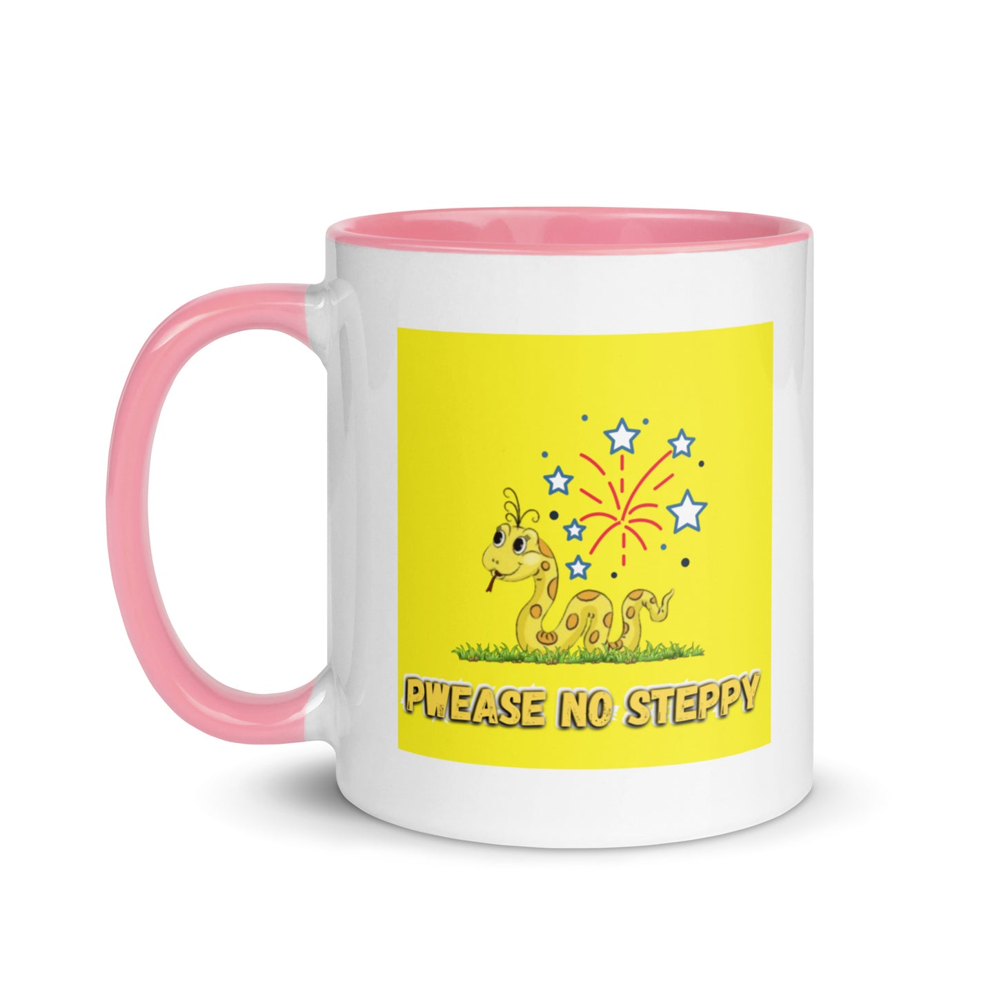 Pwease No Steppy - Colored Mug