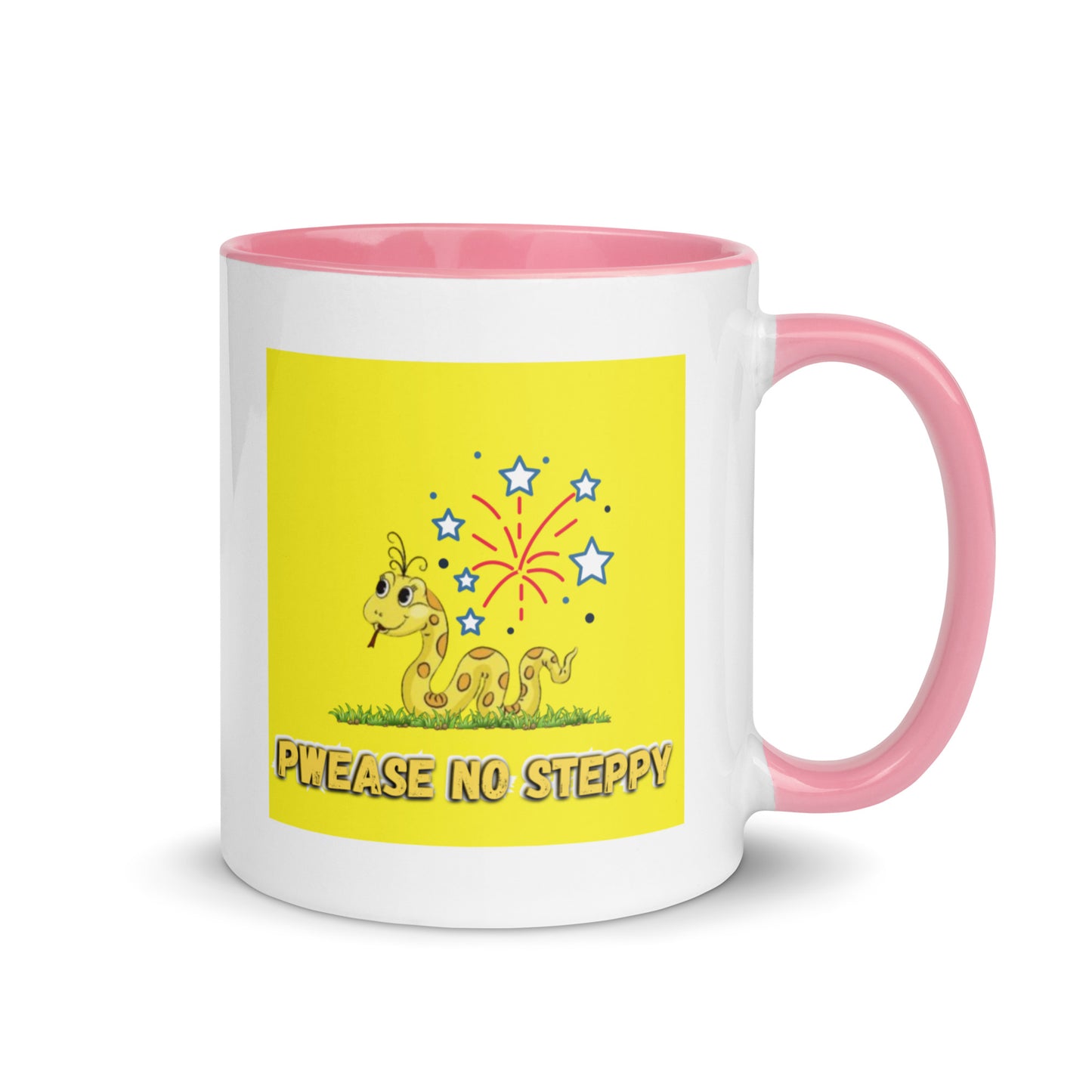 Pwease No Steppy - Colored Mug