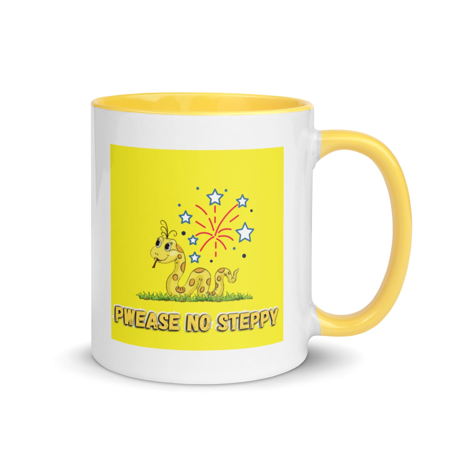 Pwease No Steppy - Colored Mug