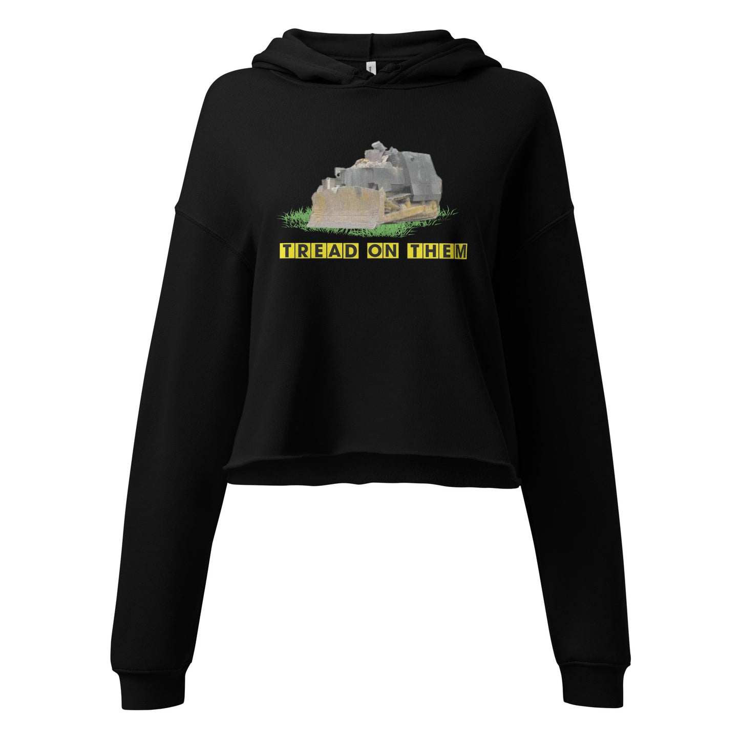 Tread On Them - Crop Hoodie