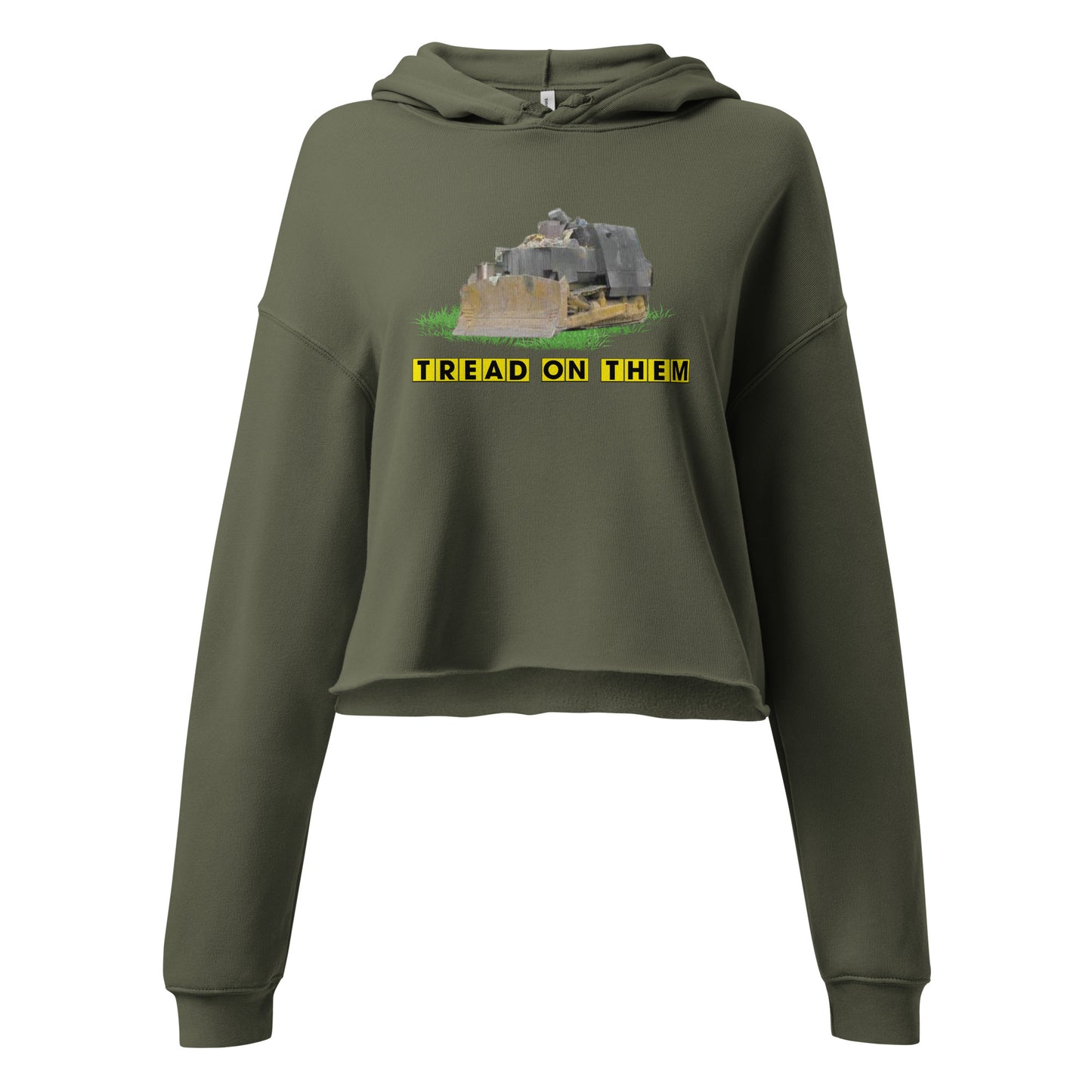 Tread On Them - Crop Hoodie