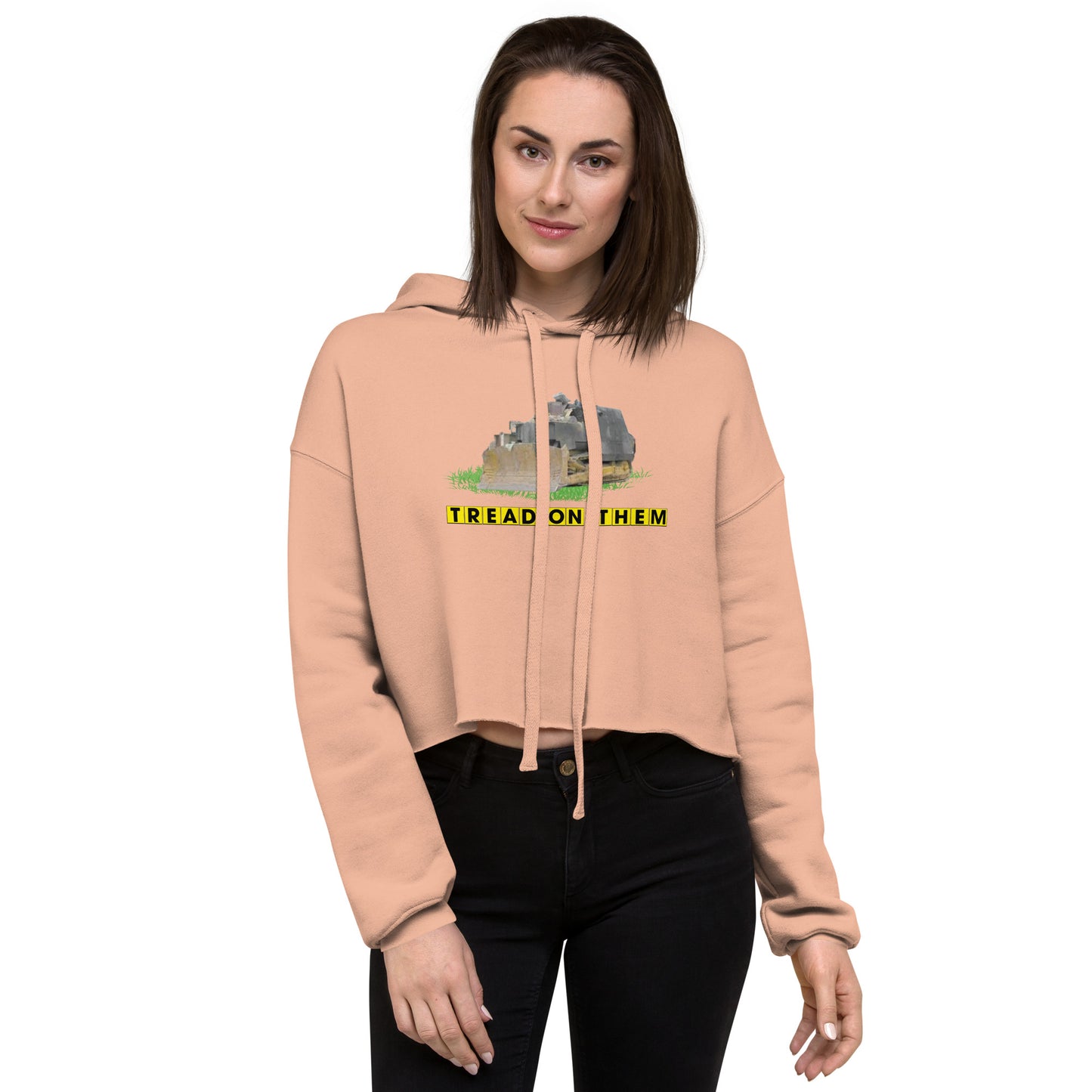 Tread On Them - Crop Hoodie