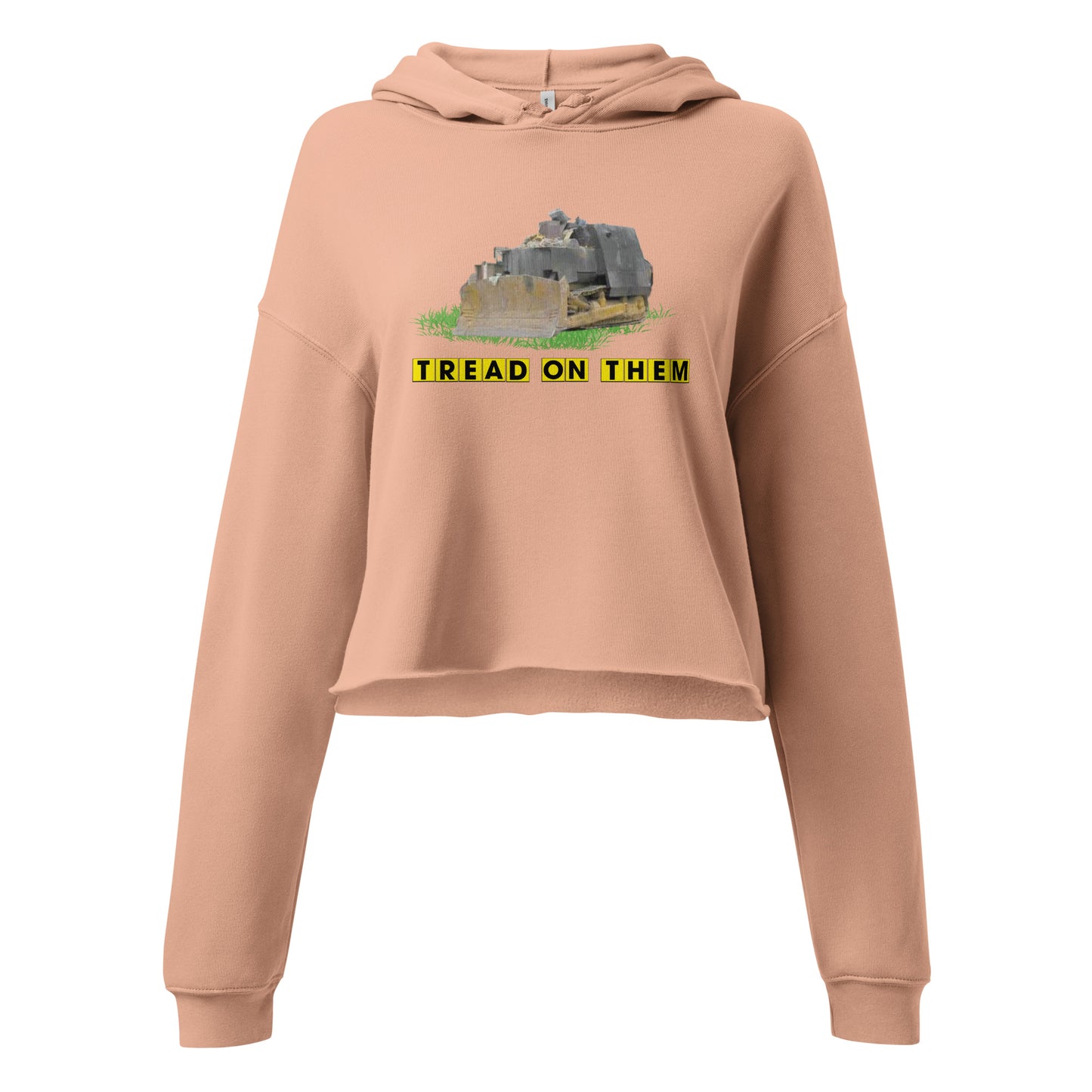 Tread On Them - Crop Hoodie