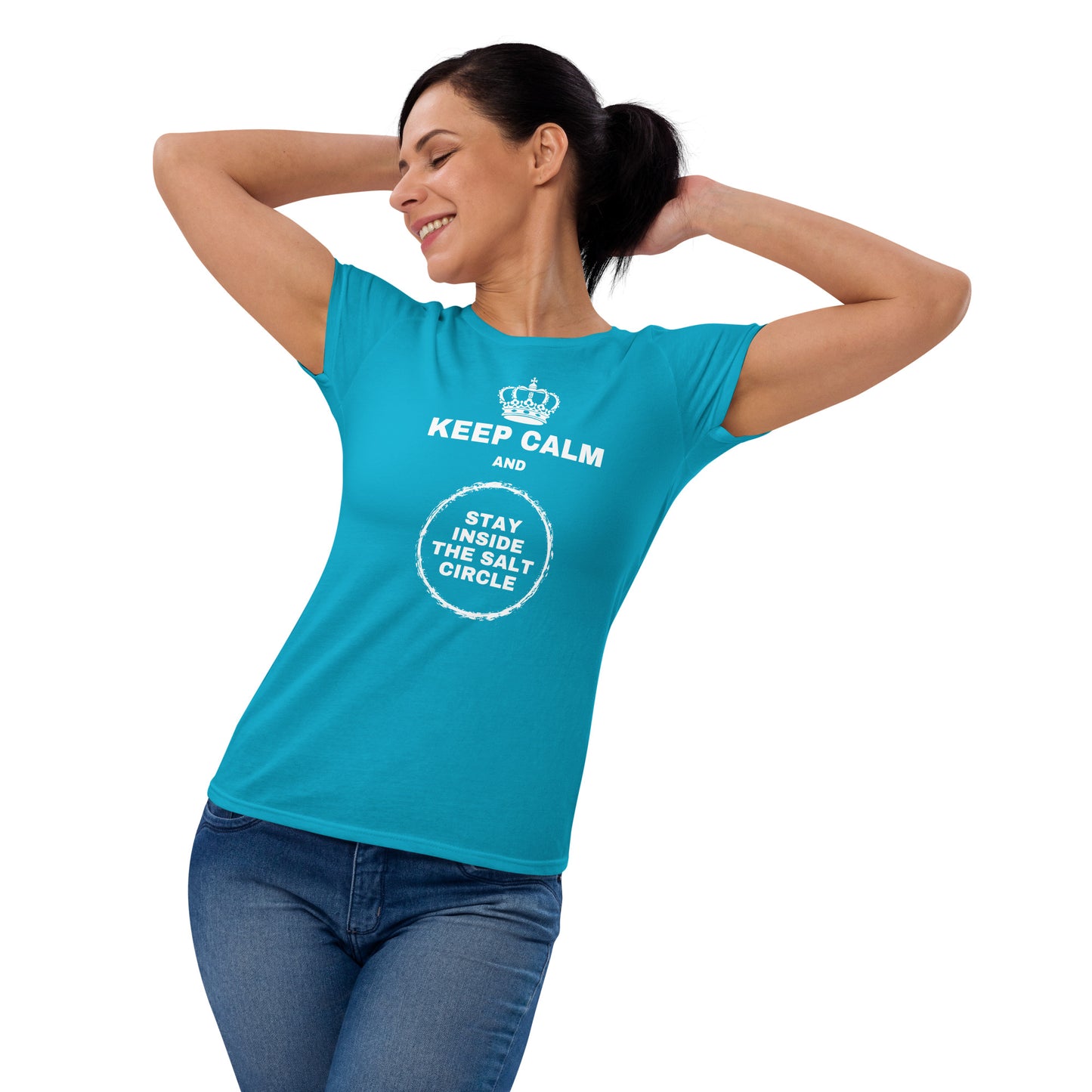 Stay Inside the Salt Circle - Women's Short Sleeve T-Shirt