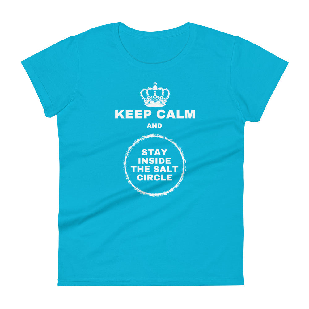 Stay Inside the Salt Circle - Women's Short Sleeve T-Shirt