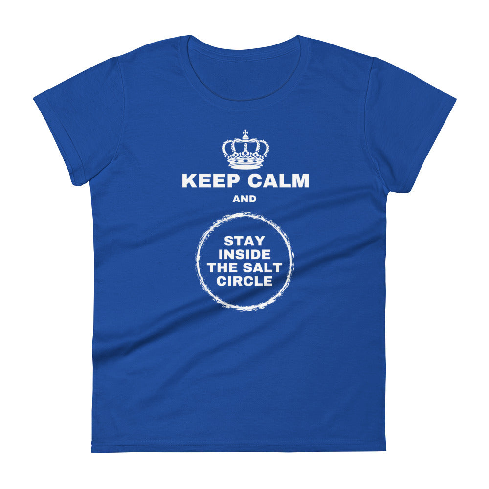 Stay Inside the Salt Circle - Women's Short Sleeve T-Shirt