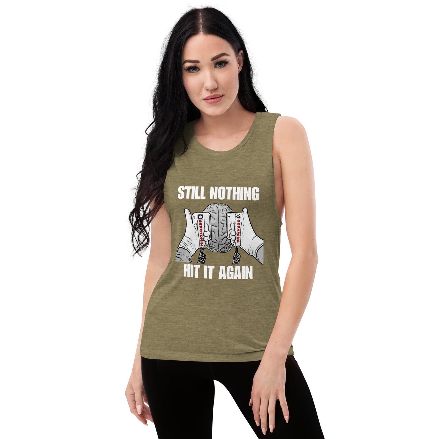 Dopamine Serotonin - Ladies’ Muscle Tank