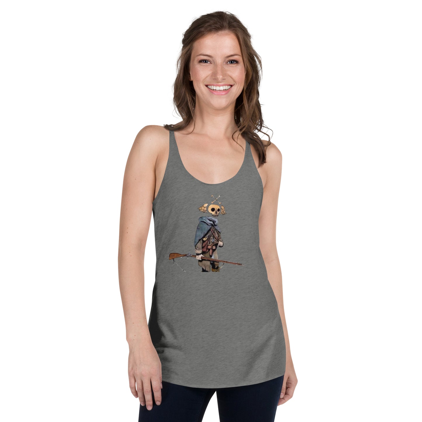 The Shirt-Tail Spy - Women's Racerback Tank