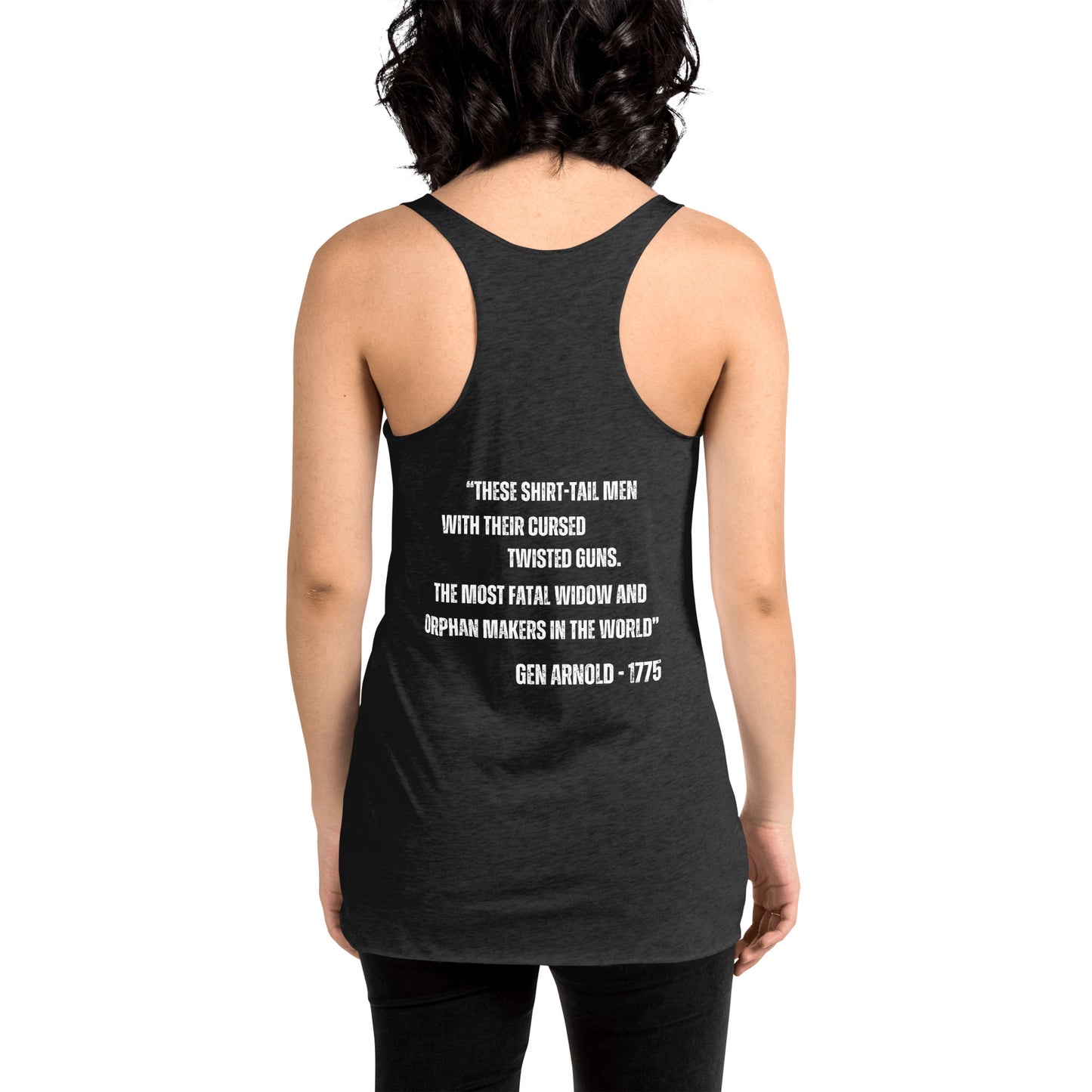 The Shirt-Tail Spy - Women's Racerback Tank