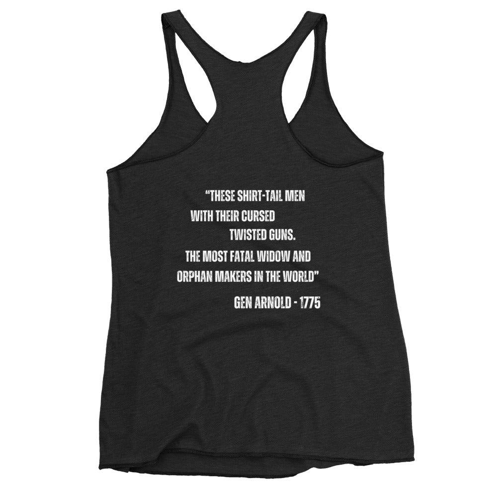 The Shirt-Tail Spy - Women's Racerback Tank