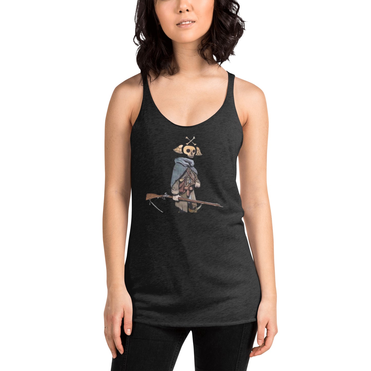 The Shirt-Tail Spy - Women's Racerback Tank