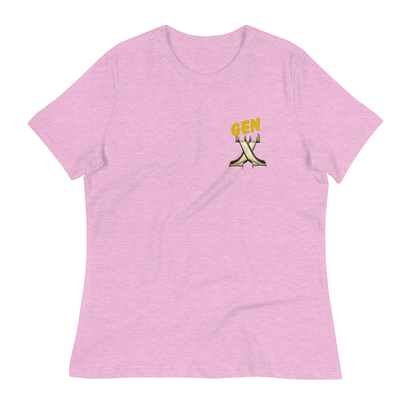 GenX Small Logo - Women's Relaxed T-Shirt