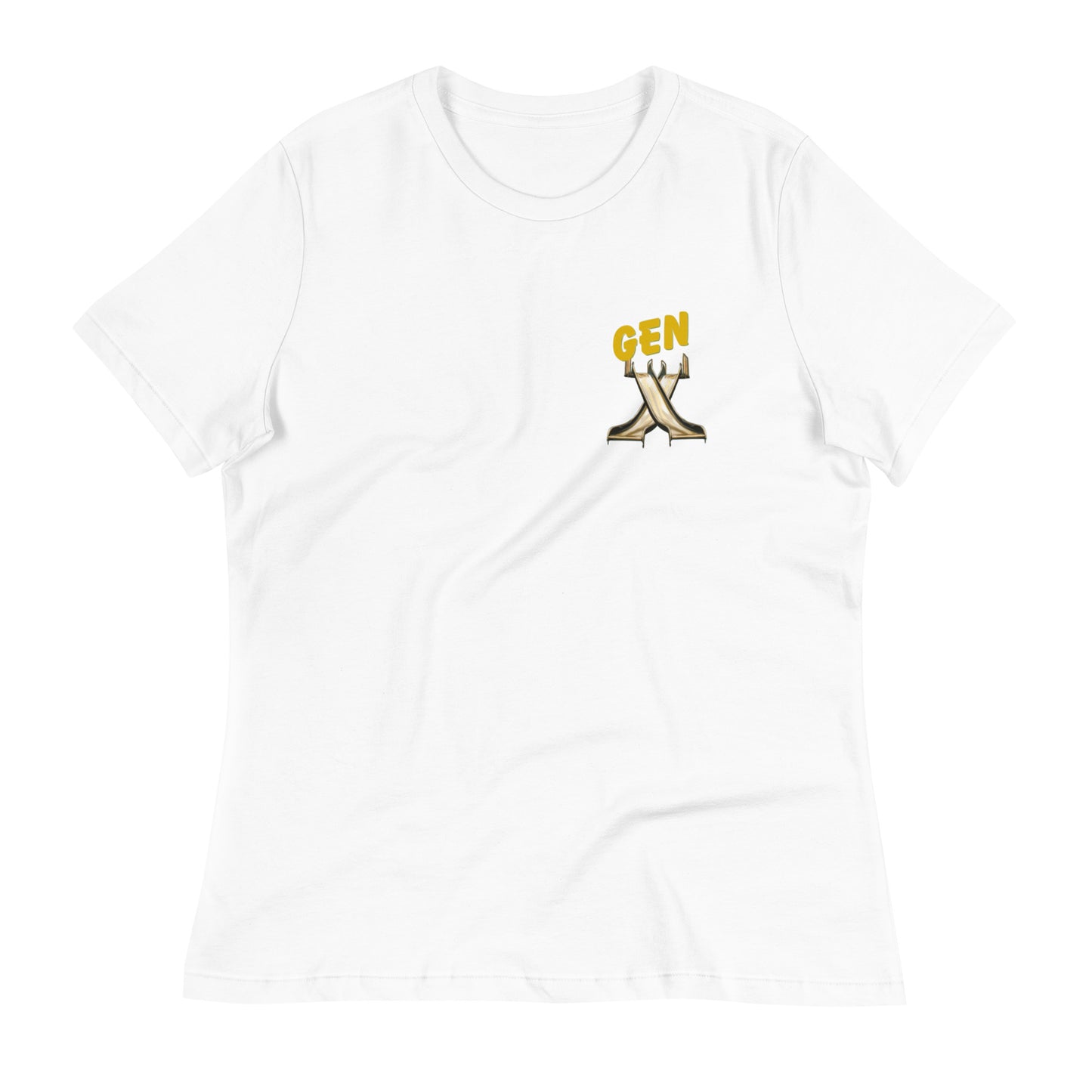 GenX Small Logo - Women's Relaxed T-Shirt