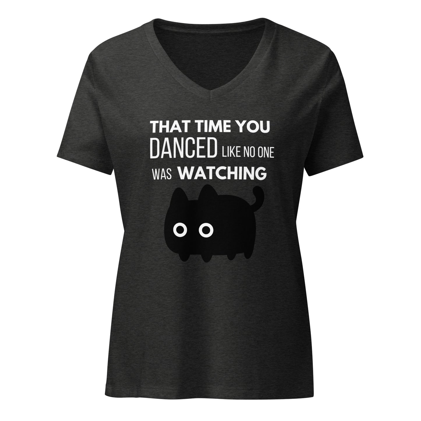 That Time You Danced - Women’s Relaxed V-Neck T-Shirt